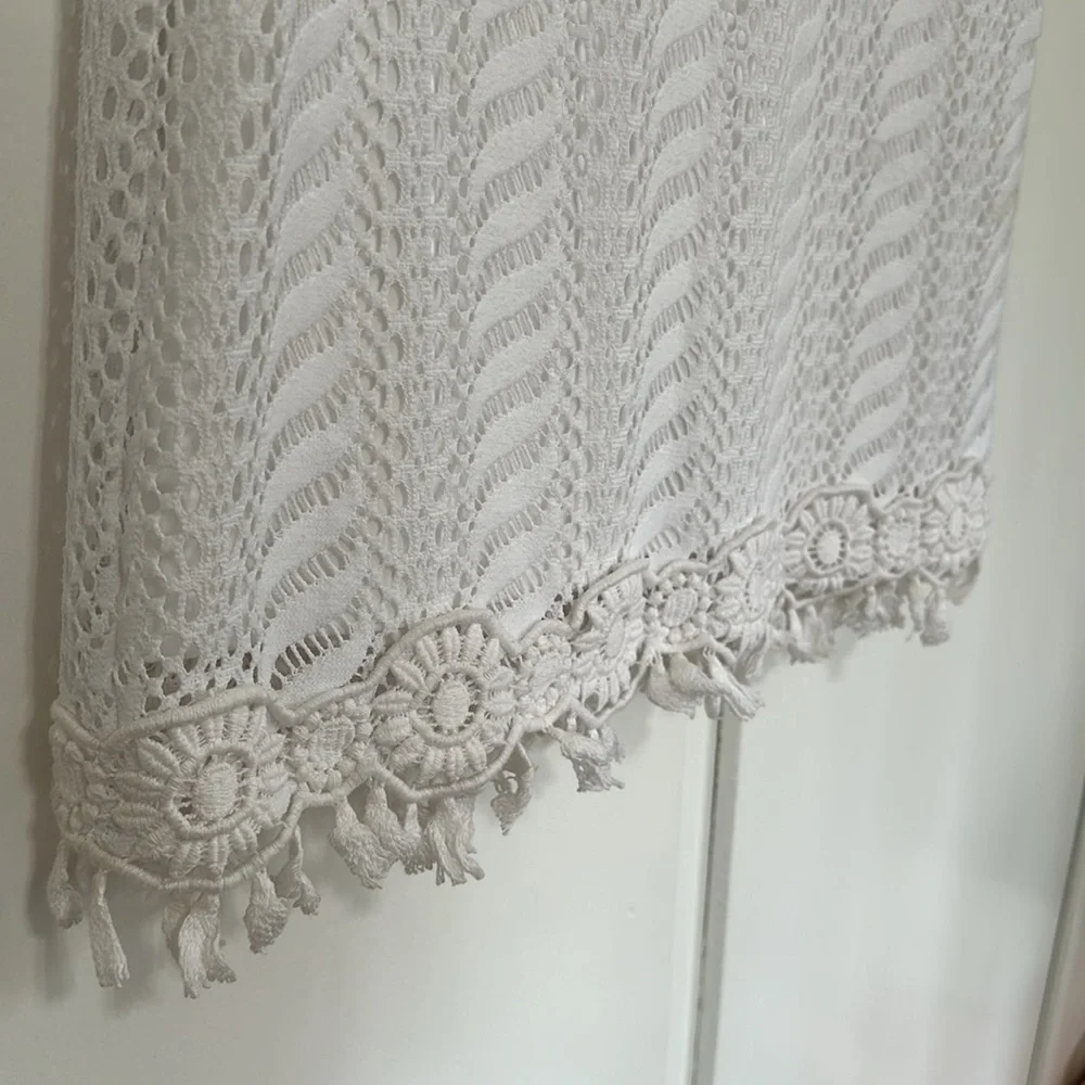 Lilly Pulitzer White Lace Dress - Picture 4 of 5